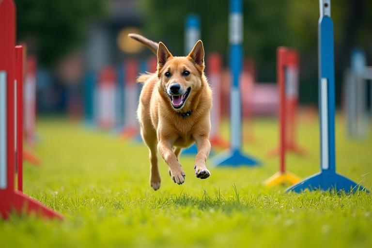 Activités chien Lyon agilité